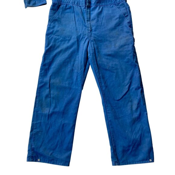 Field N' Forest Blue Mechanic Coveralls Size 46R Jumpsuit - Picture 6 of 8